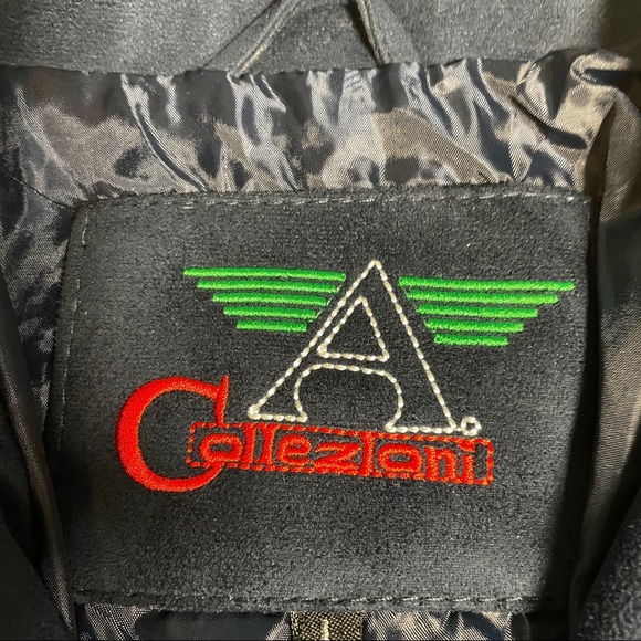 Armani Collezioni 100% PVC Leather Sports Jacket - Picture 5 of 6